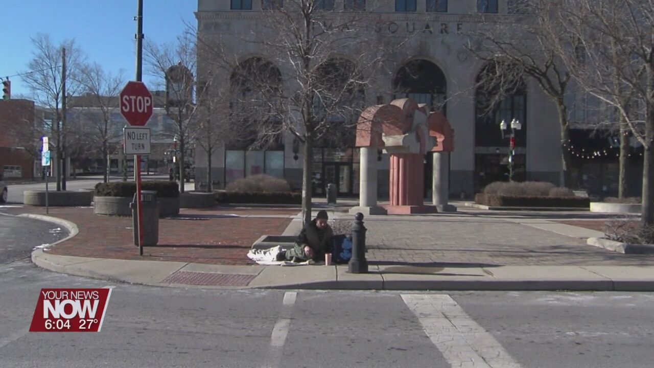 Area homeless are struggling to stay warm as temperatures reach well below freezing